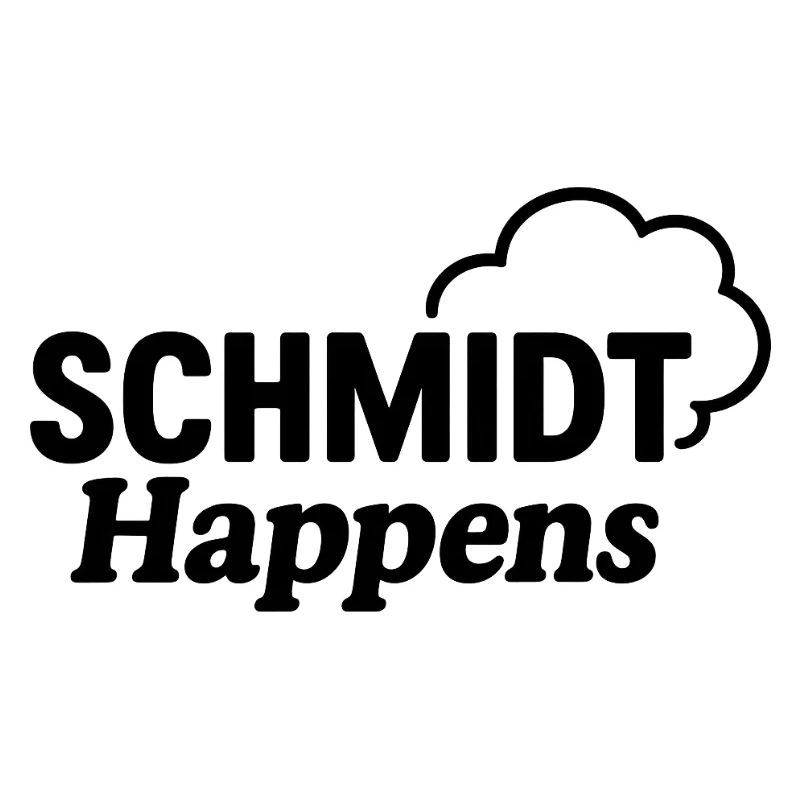 Schmidt Happens Wolke Logo