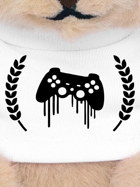 Gaming Controller Wreath Crest
