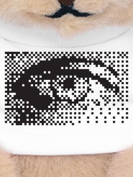 Midnight Pixel Eye Pattern