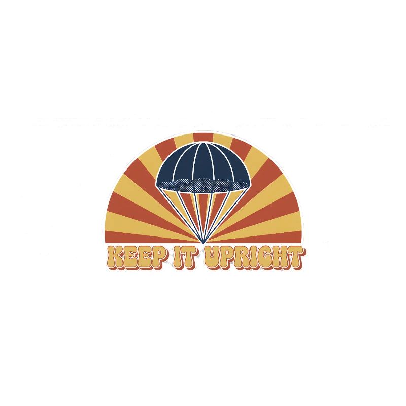 Keep It Upright Parachute Sunburst