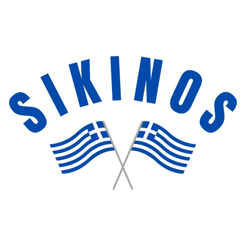 Drapeaux grecs de Sikinos