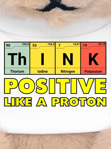Think positively, like a proton