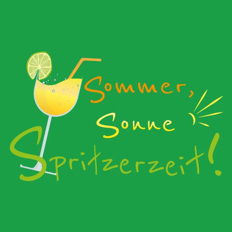 Sommer, Sonne, Spritzerzeit! Weinglas