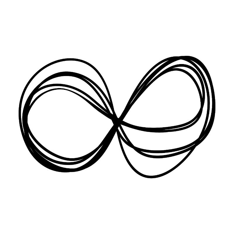 Abstracte never ending Infinity always different