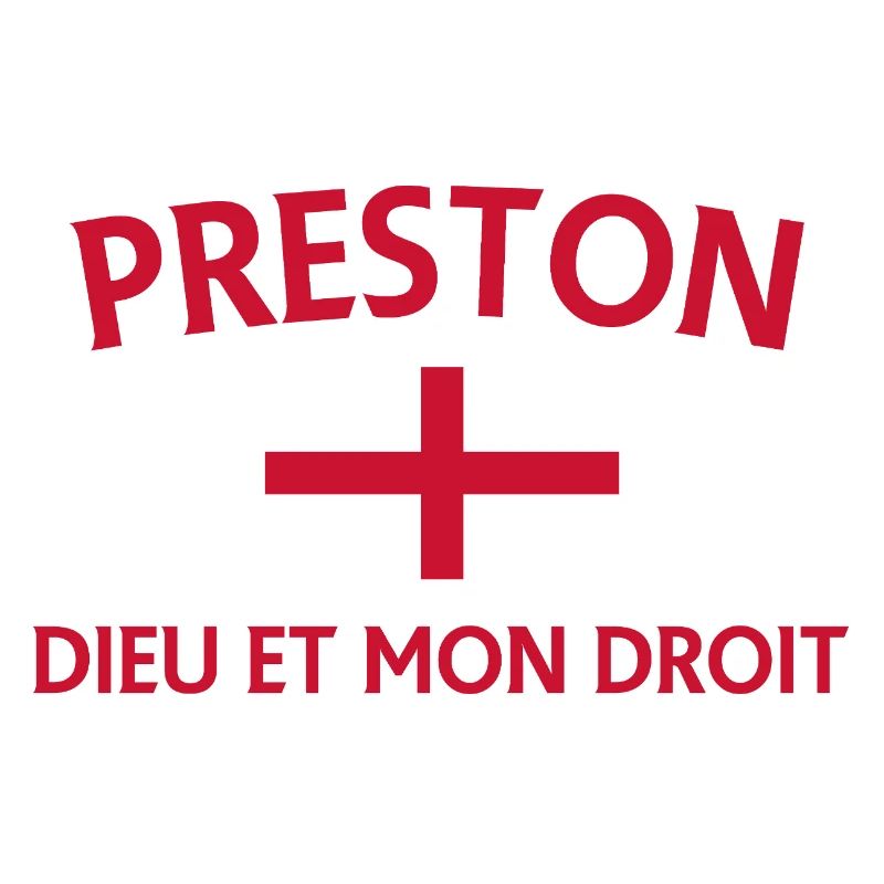 Écusson Preston Angleterre avec devise