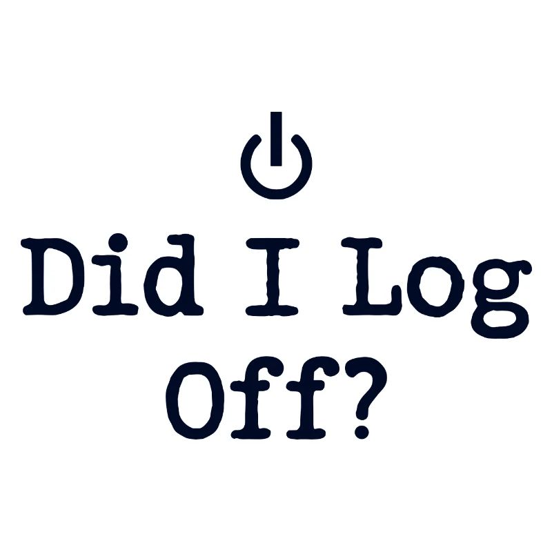 Est-ce que je me suis déconnecté ? Icône d’alimentation déconnectée