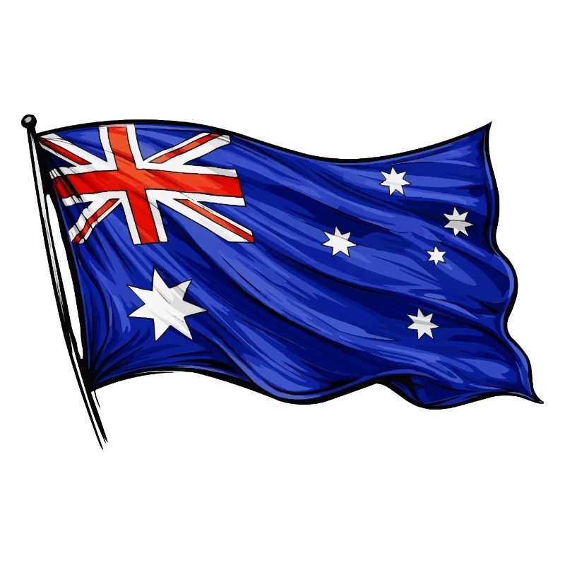 Australia Flag Pattern