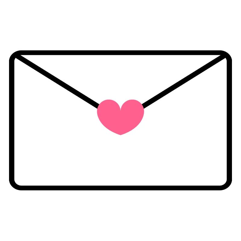 Envelope With Heart
