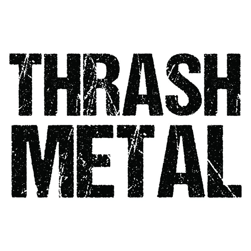 Thrash Metal Bold Typografie