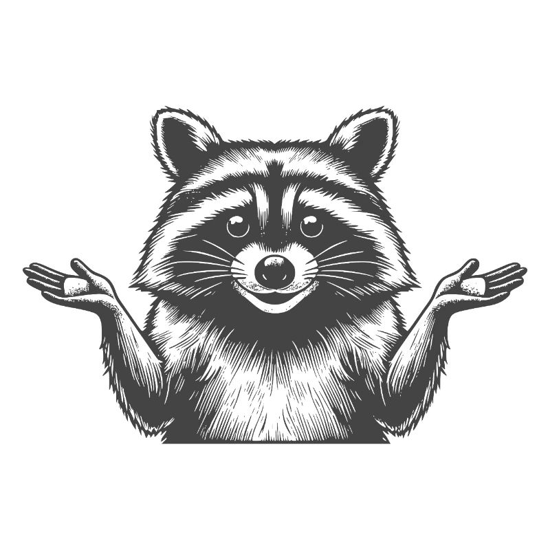 Waschbär 