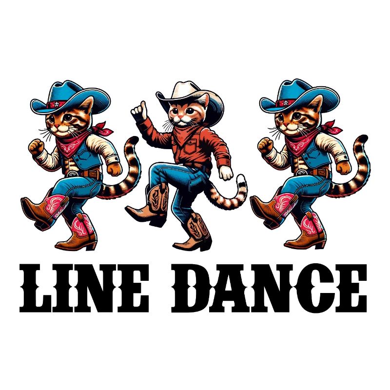 Funny Cats Dancing Line Dance