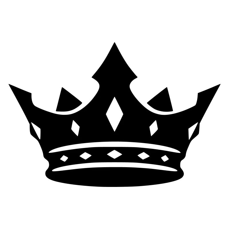 Crown Silhouette Black Cool Vector