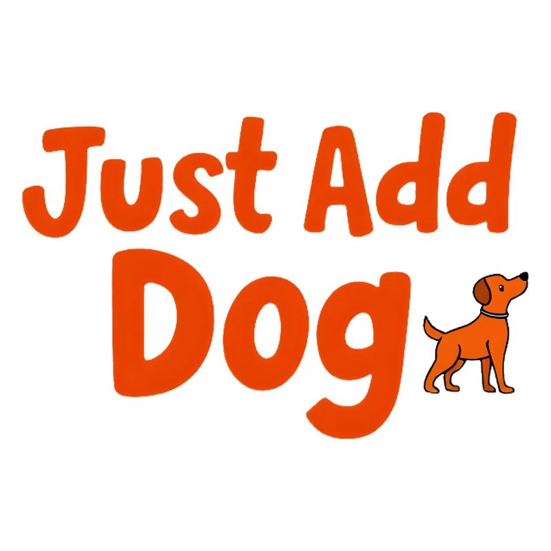 Ajoutez simplement l’impression de chien