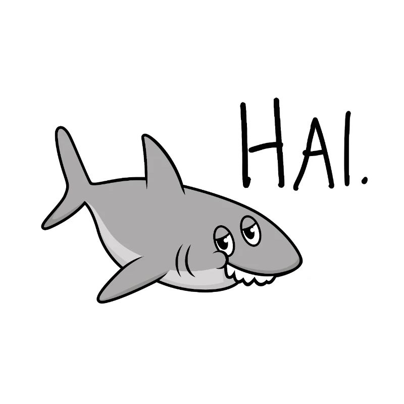 Shark. – Funny pun from Hi, Hello & Shark