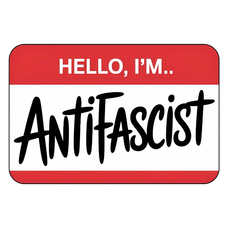 Bonjour, je suis Antifasciste - Antifa Tee