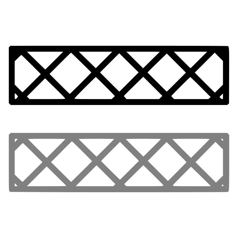 Fence Grid Pattern Frame