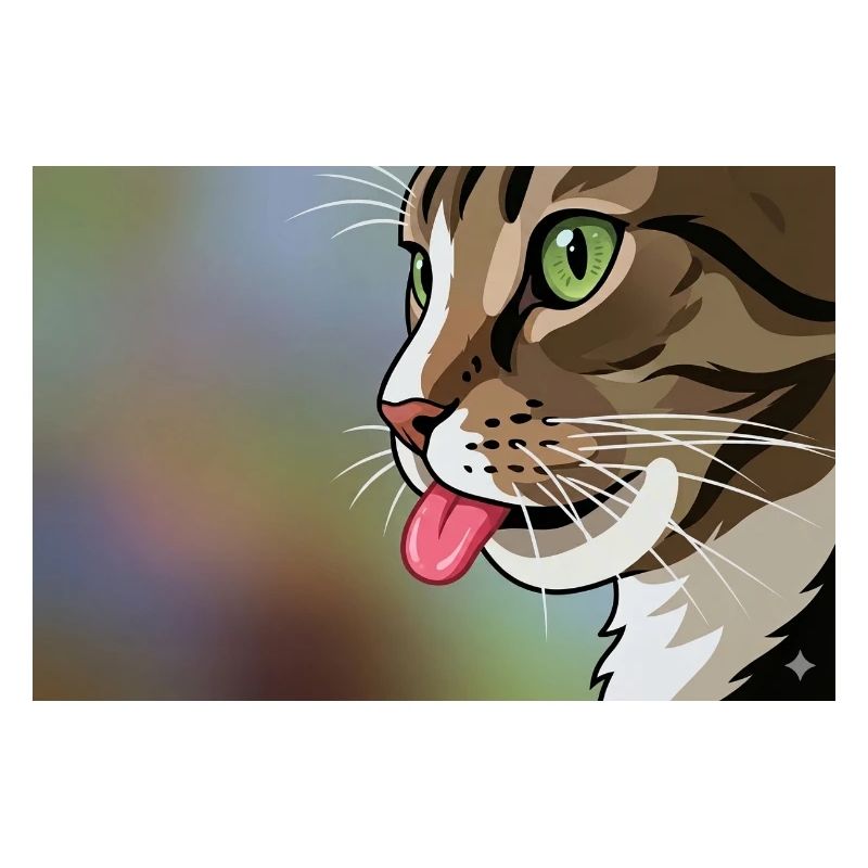 Cat Pop Art