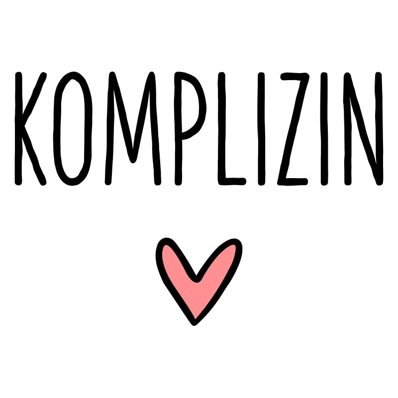 Komplizin Herz Geschenk Freundschaft Liebe