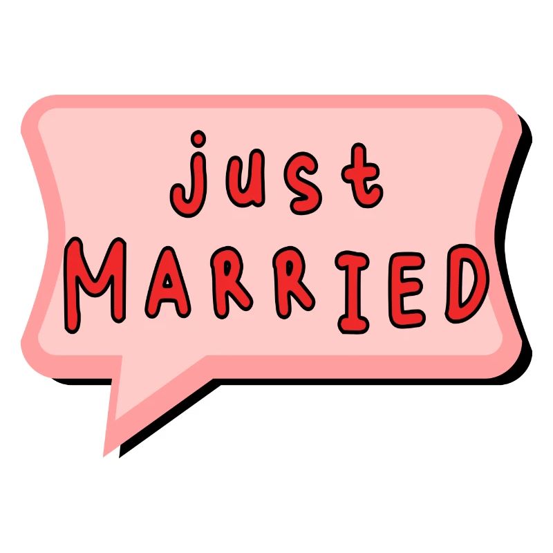 JUST MARRIED. EVJF. SAINT VALENTIN. COUPLE