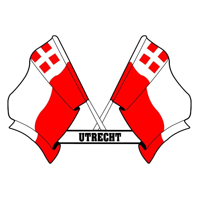 Two flags text UTRECHT