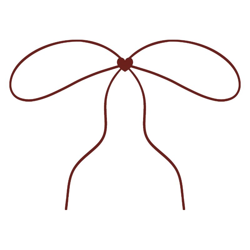 Continuous Bow Line Art