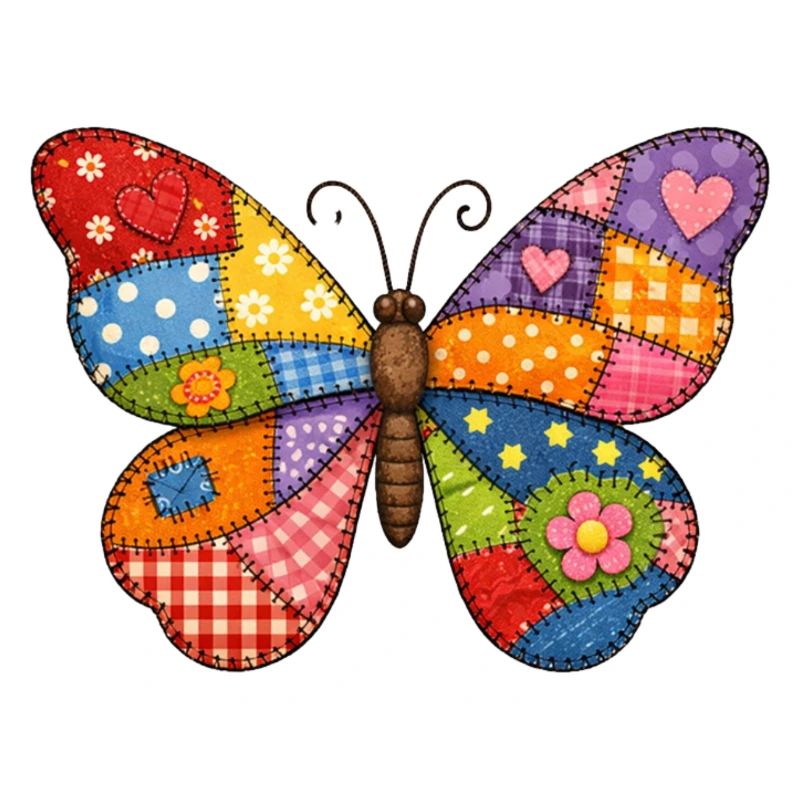 Patchwork Butterfly 
