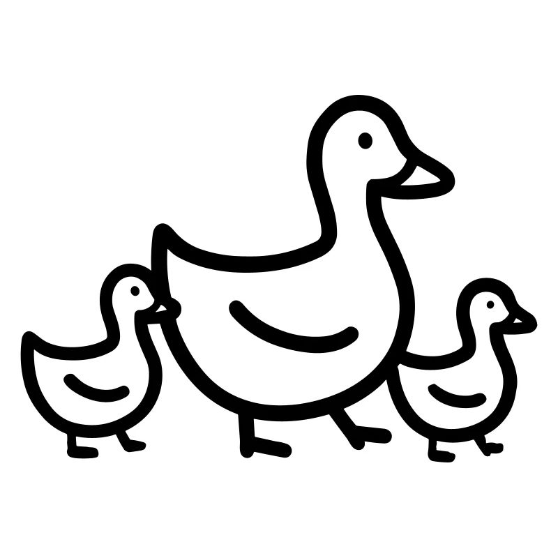 famille canard