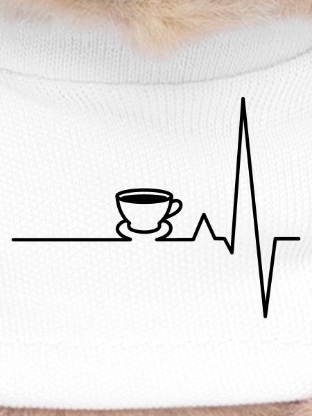 EKG coffee heartbeat