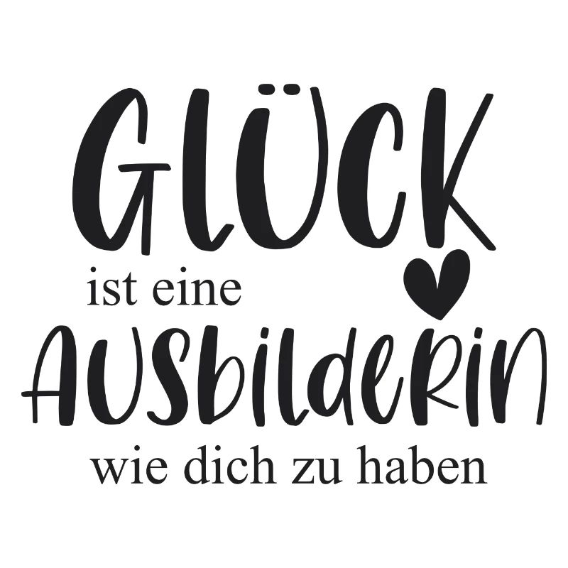 Ausbilderin Bedanken Geschenk Glück