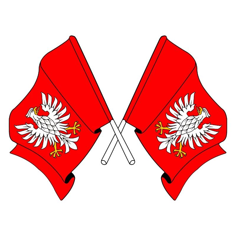 Deux drapeaux de la Mazovie