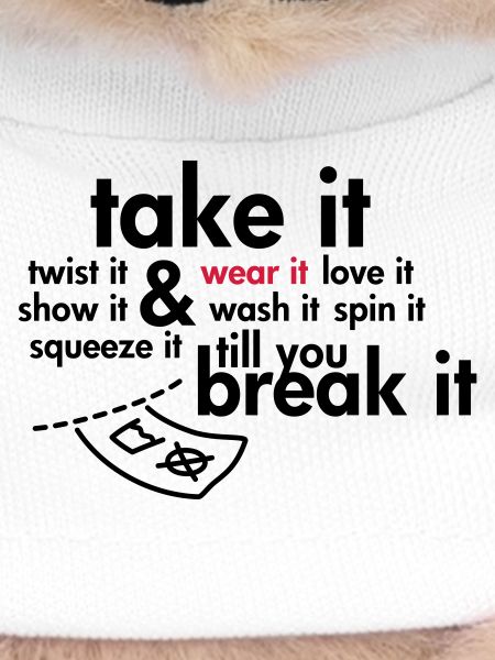 Take it & wear it..