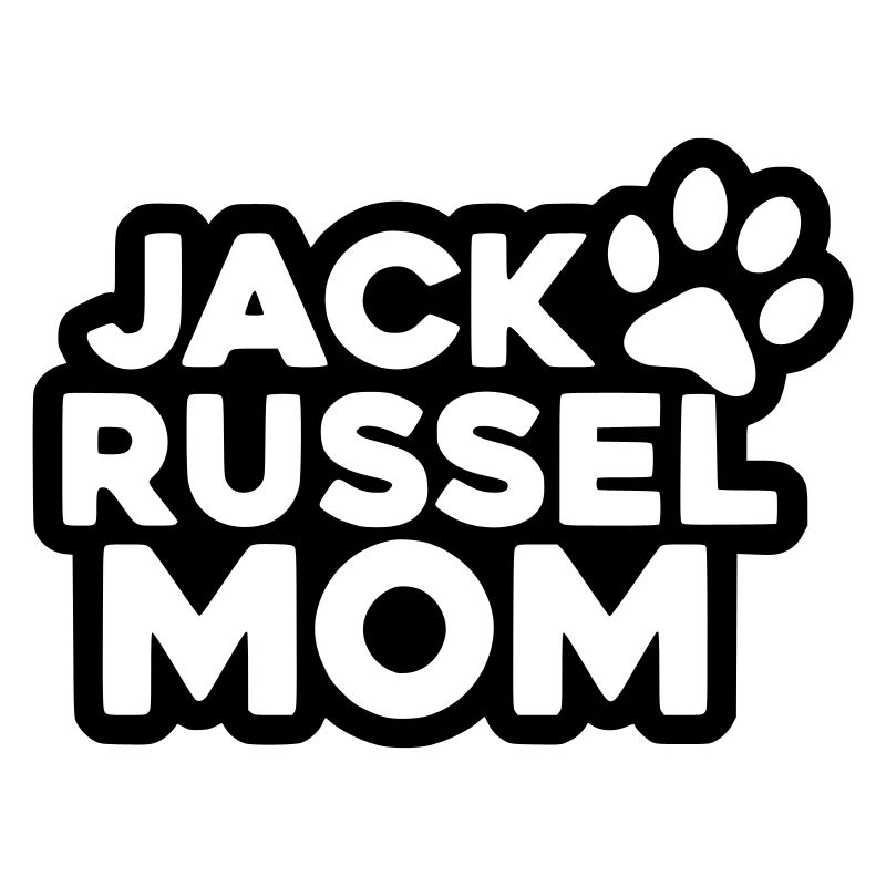 Jack Russel Mom - Designfarbe variabel