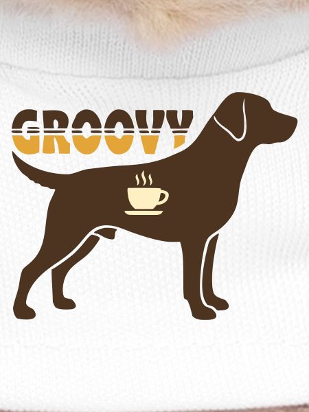 Groovy Dog Retriever Retro