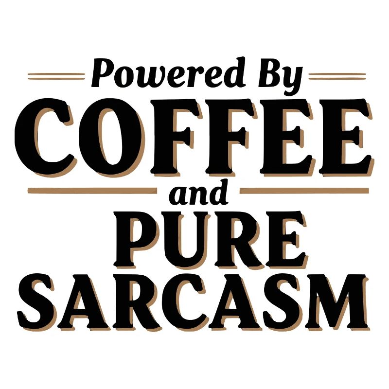Propulsé par le café et le sarcasme pur