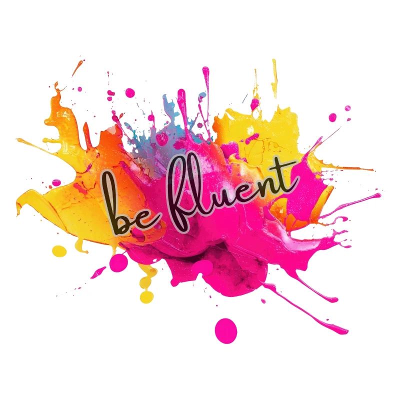 Éclaboussure de couleur Be Fluent