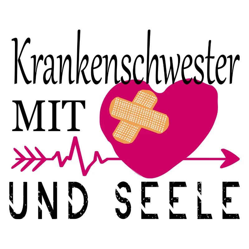 Krankenschwester mit Herz