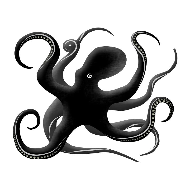 Octopus Silhouette