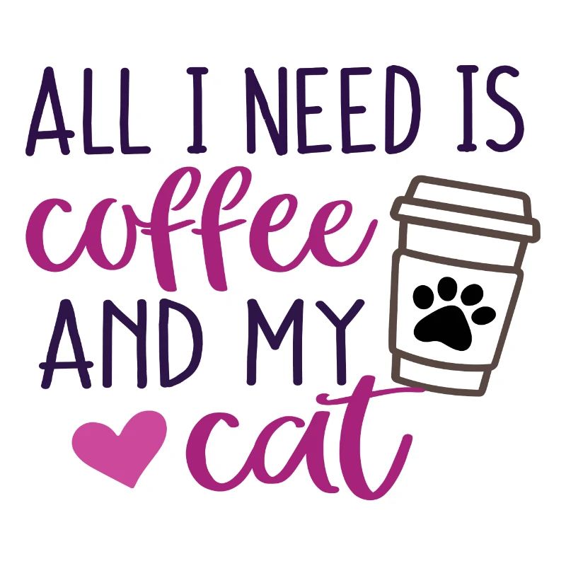 Tout ce dont j’ai besoin, c’est de café et de mon chat