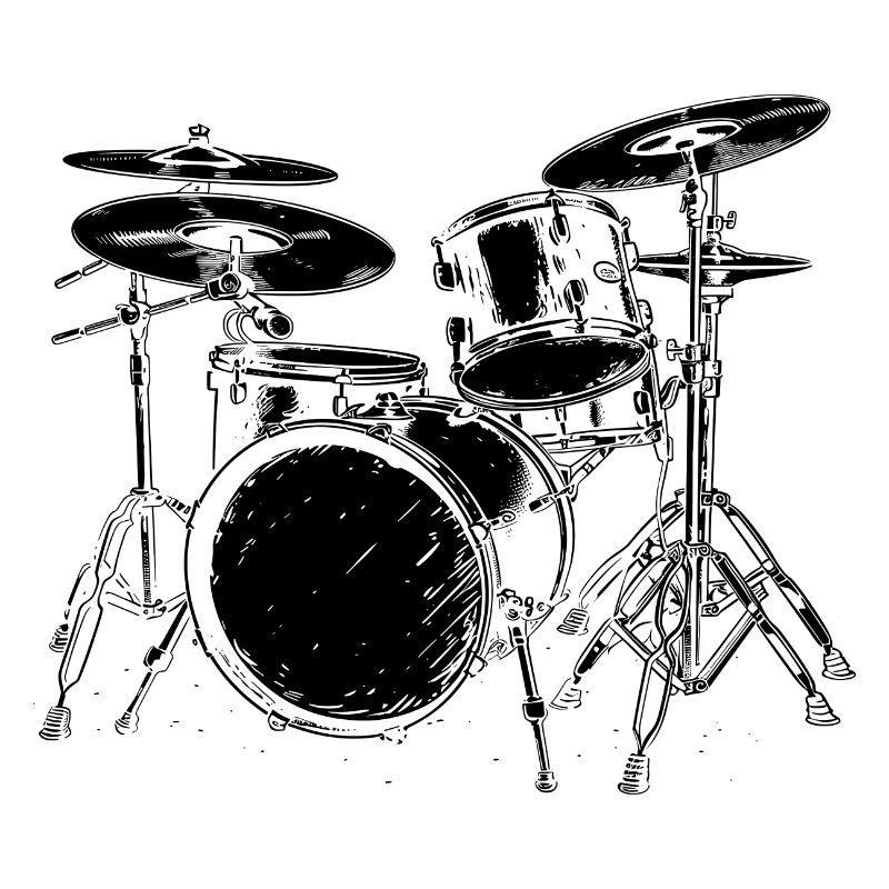 Drumkit Drawing