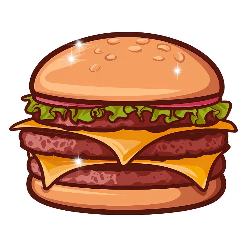 Saftiger Cheeseburger