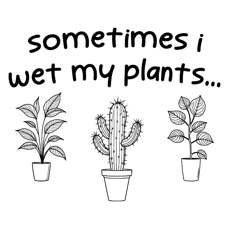 I wet my plants