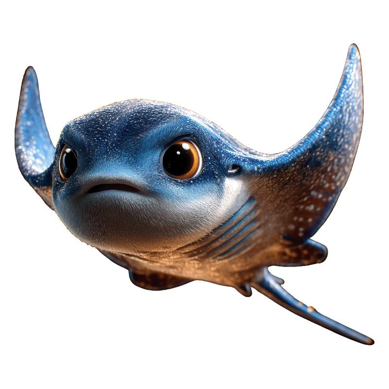 Manta Ray, Devil Ray, Stingray, Diver