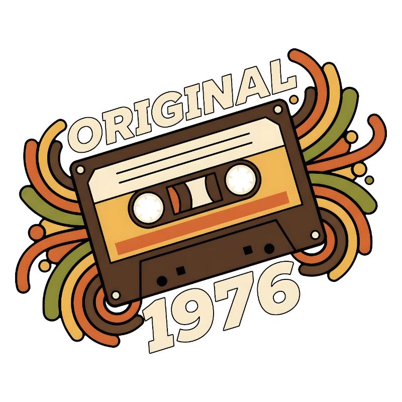 Cassette rétro originale de 1976