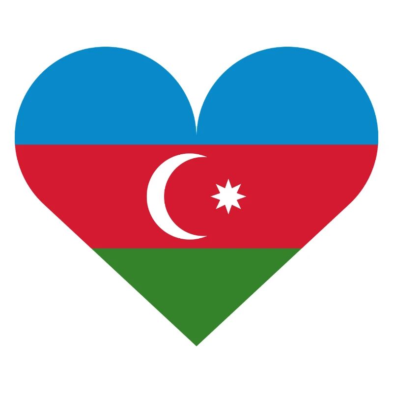 Drapeau du cœur de l’Azerbaïdjan