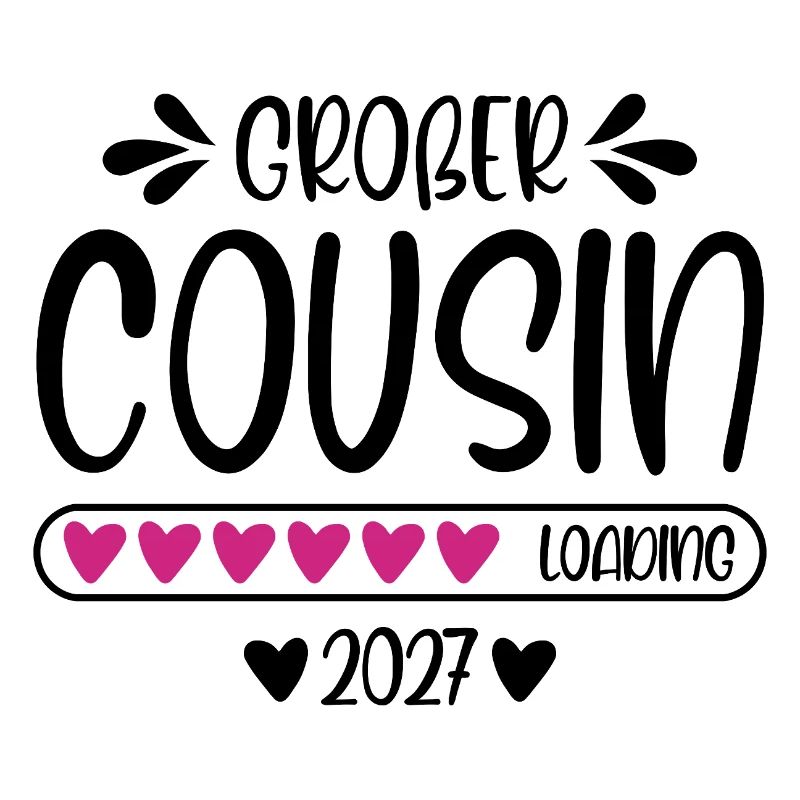 Big Cousin 2027 loading heart loading bar