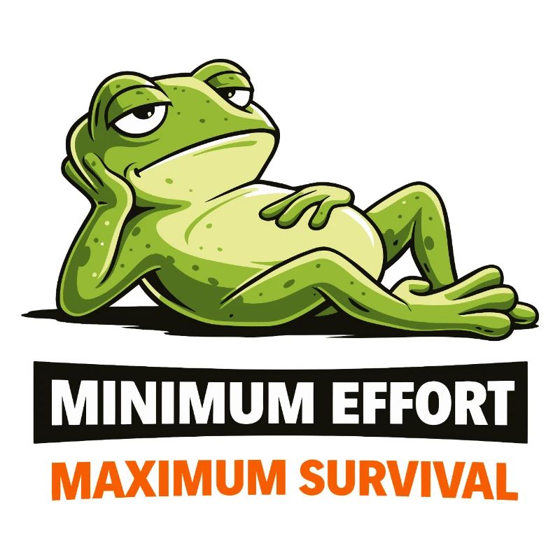 Chill de grenouille : Effort minimal