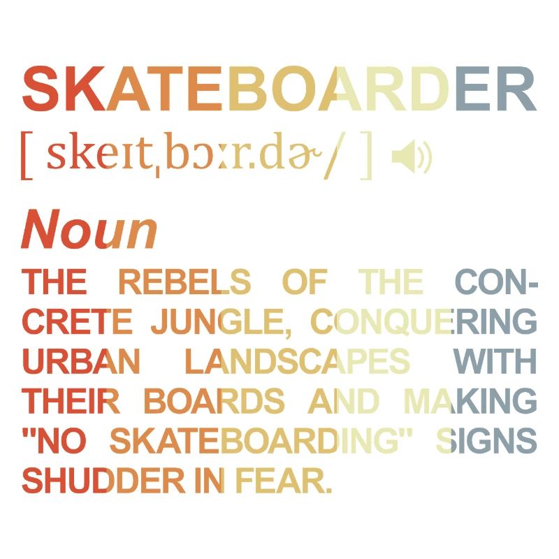Signification de skateboarder