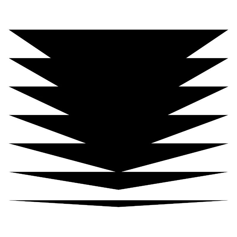 Conception des triangles noirs