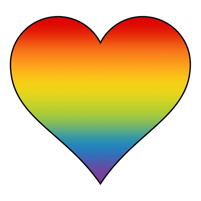 Rainbow Heart