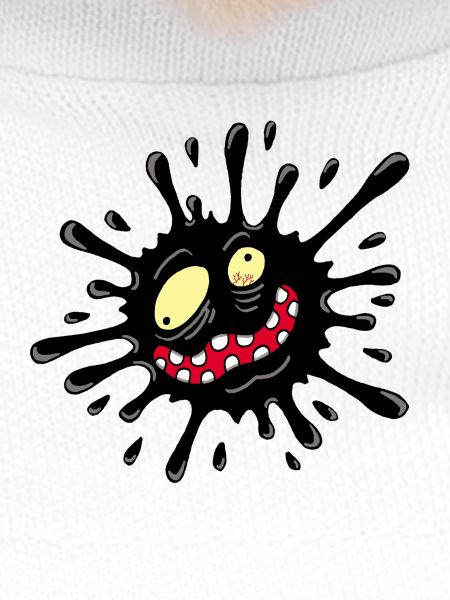 Inkblot monster